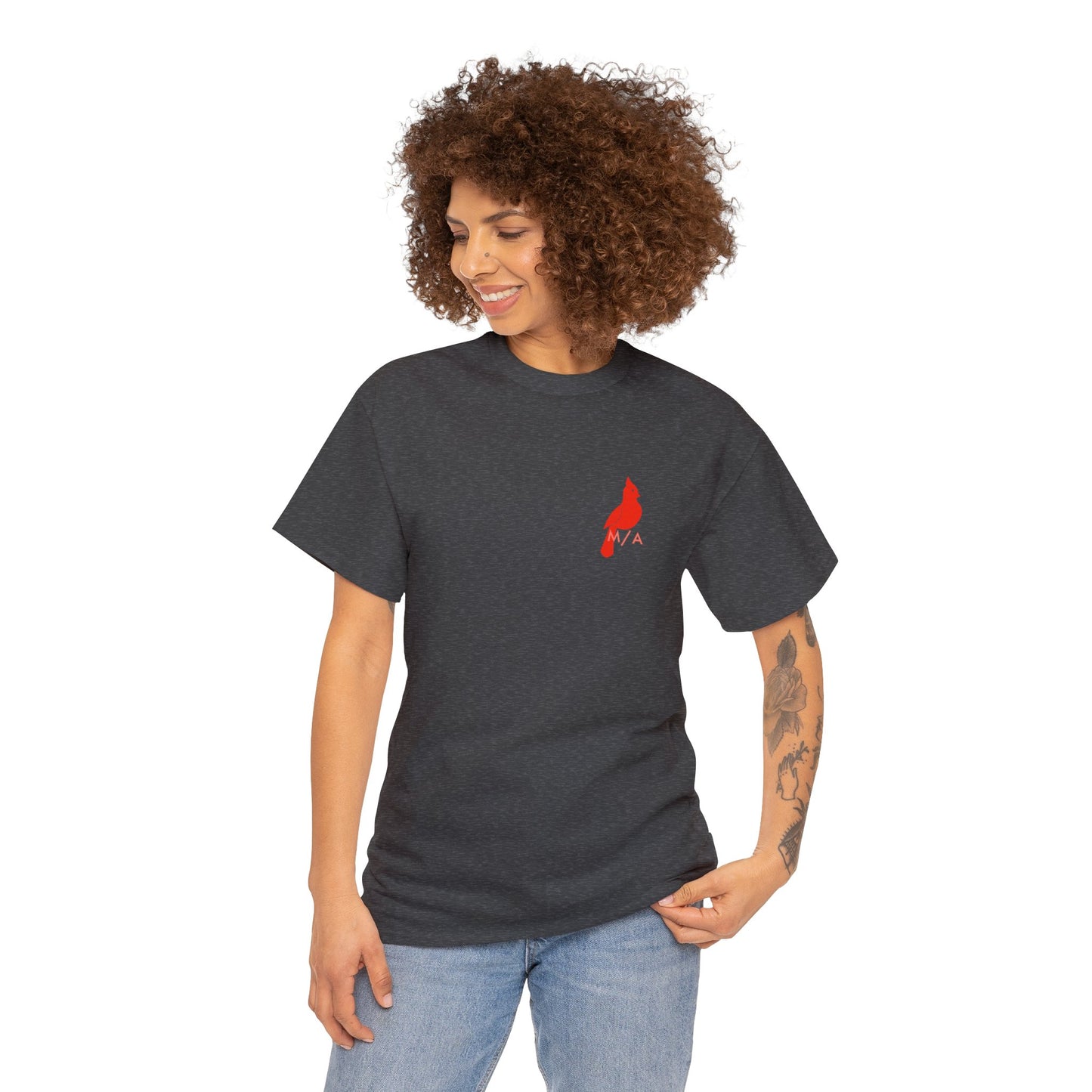 Cardinal Heavy Cotton Tee