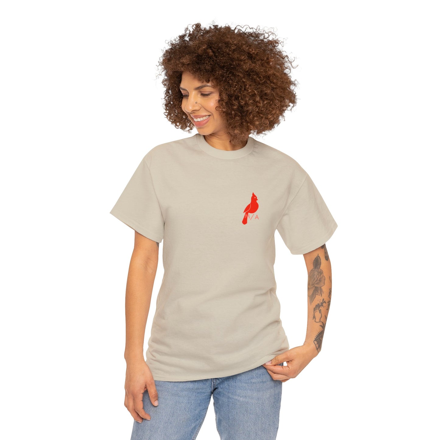 Cardinal Heavy Cotton Tee