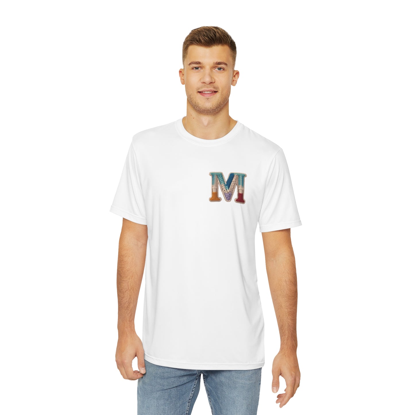 Men's knitted Polyester Tee (AOP)