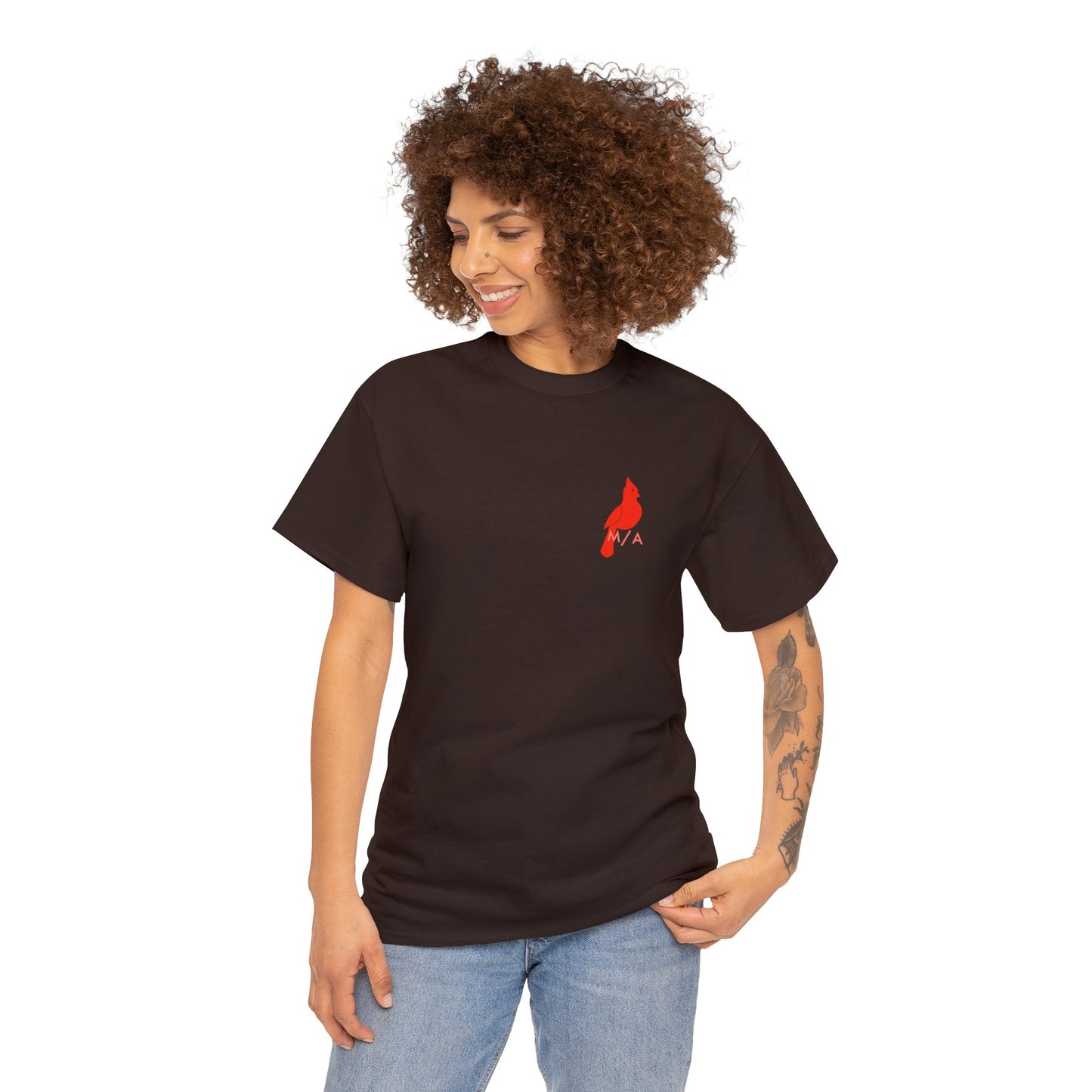 Cardinal Heavy Cotton Tee