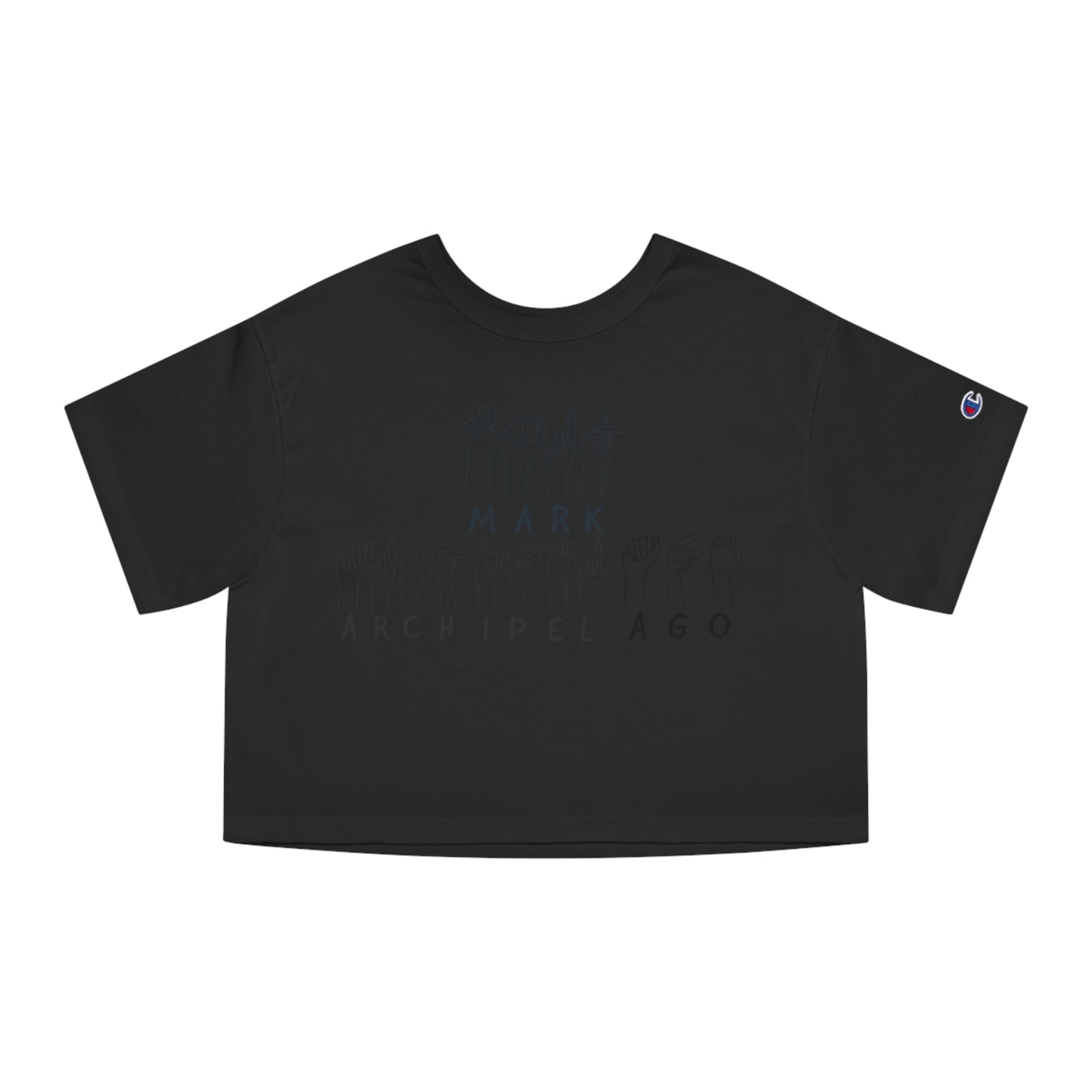 Sign language Cropped T-Shirt