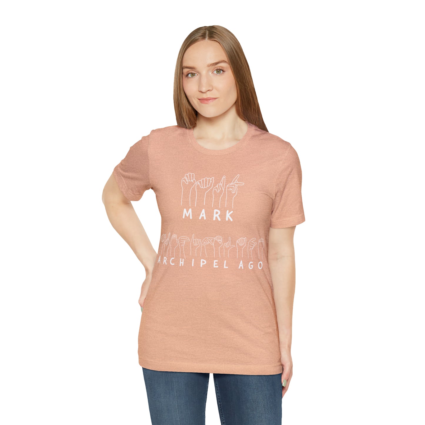 Short Sleeve Tee sign language MA