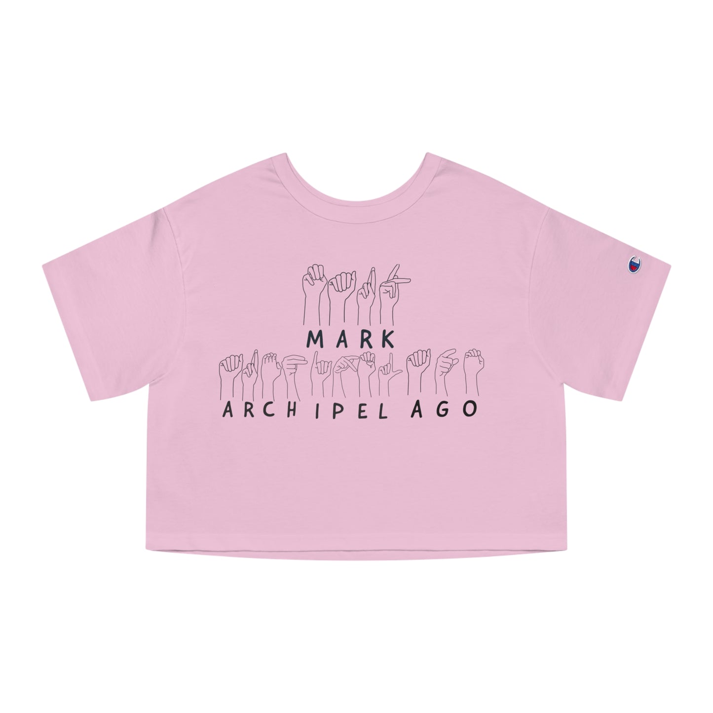 Sign language Cropped T-Shirt