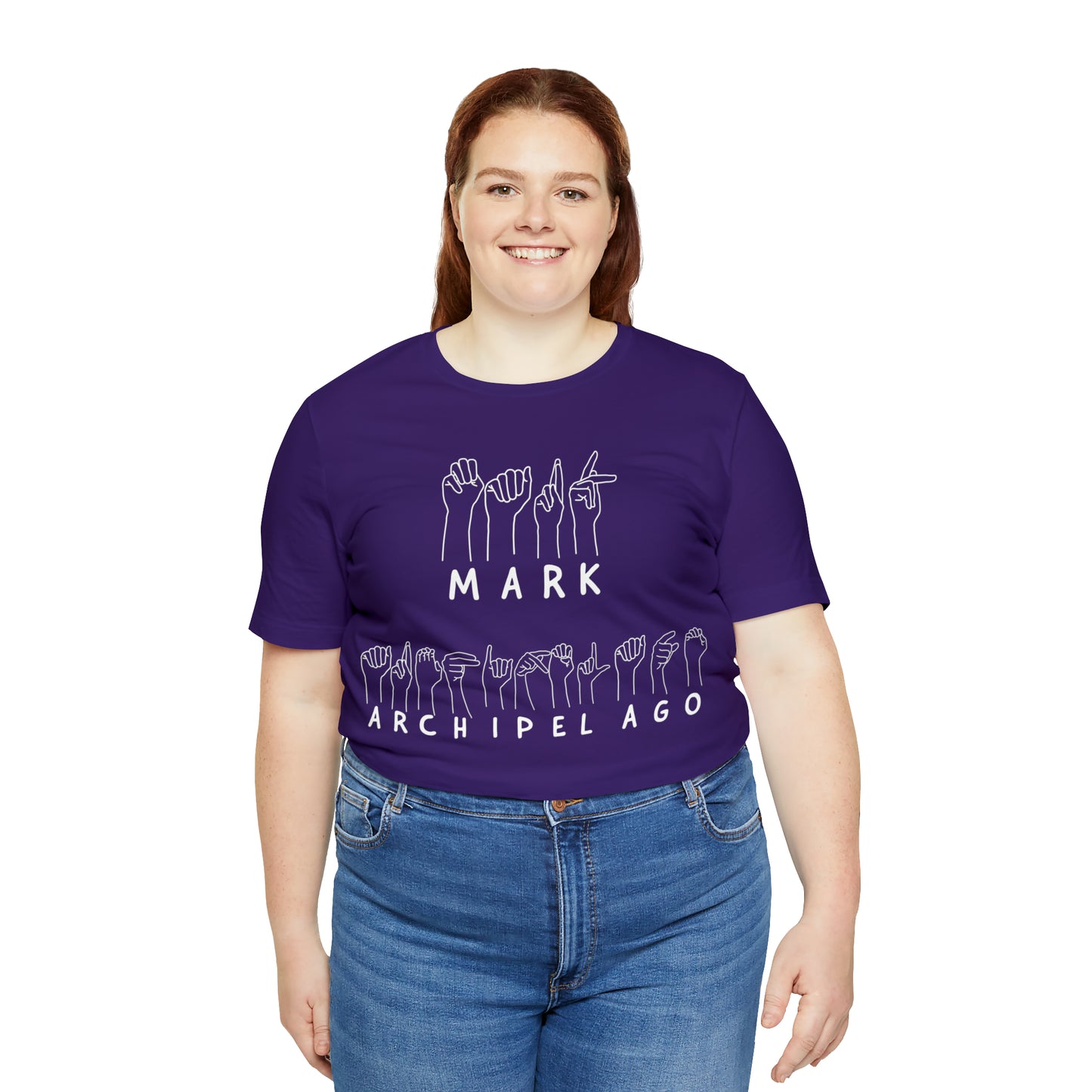 Short Sleeve Tee sign language MA
