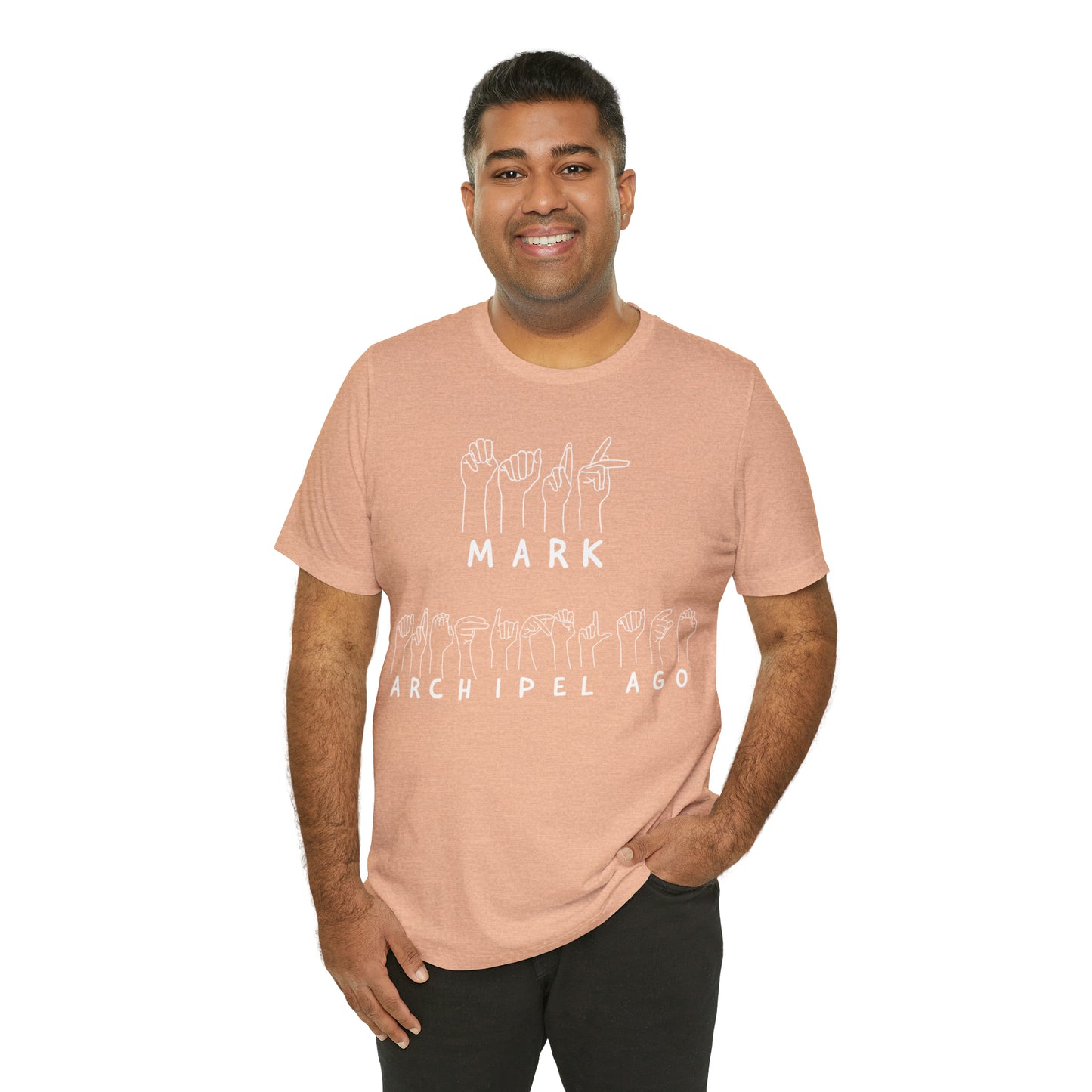 Short Sleeve Tee sign language MA