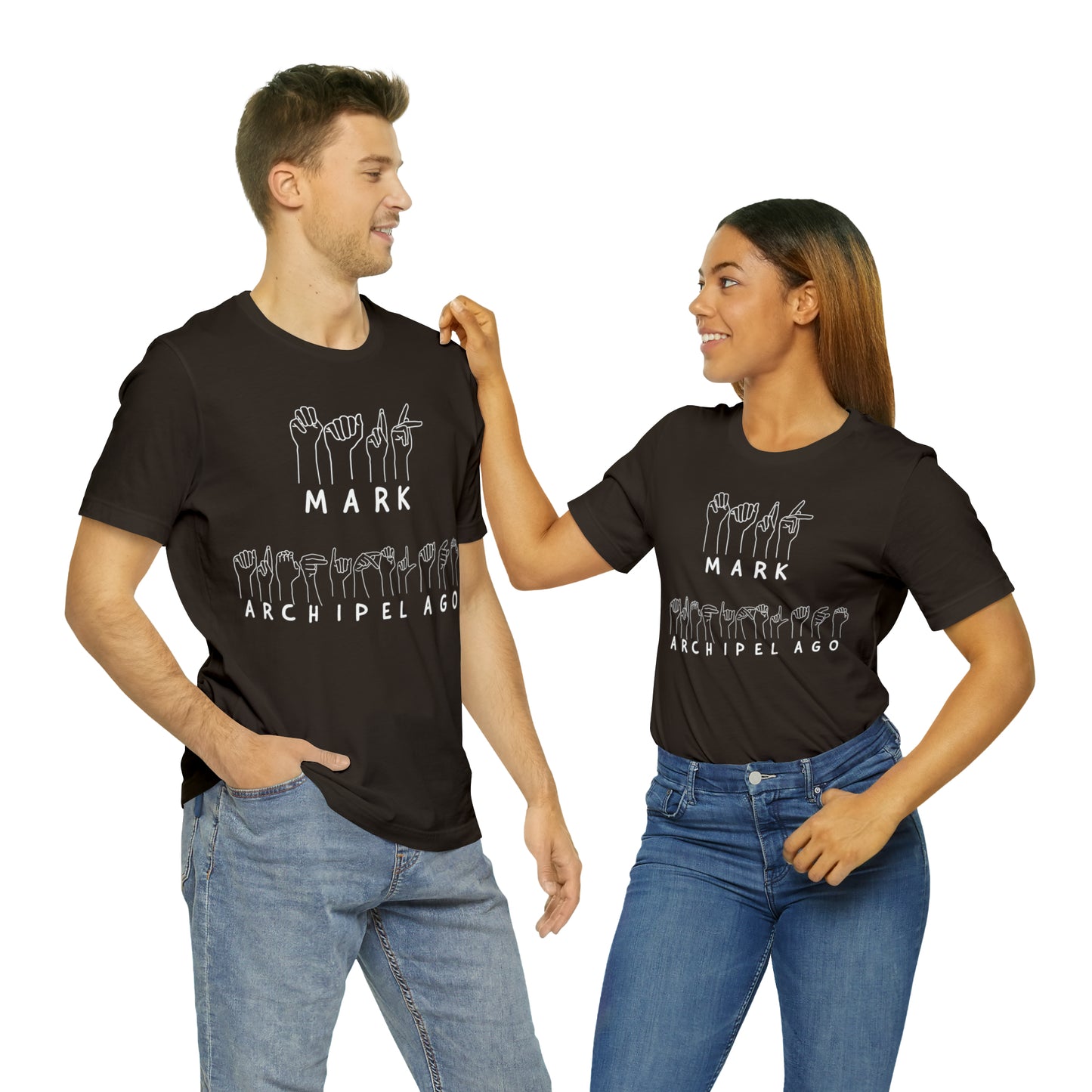 Short Sleeve Tee sign language MA