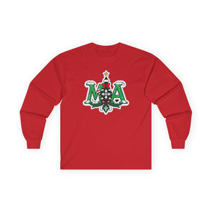 Marked for Christmas Cotton Long Sleeve Tee