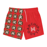 Cookie crumble Swim Trunks Red