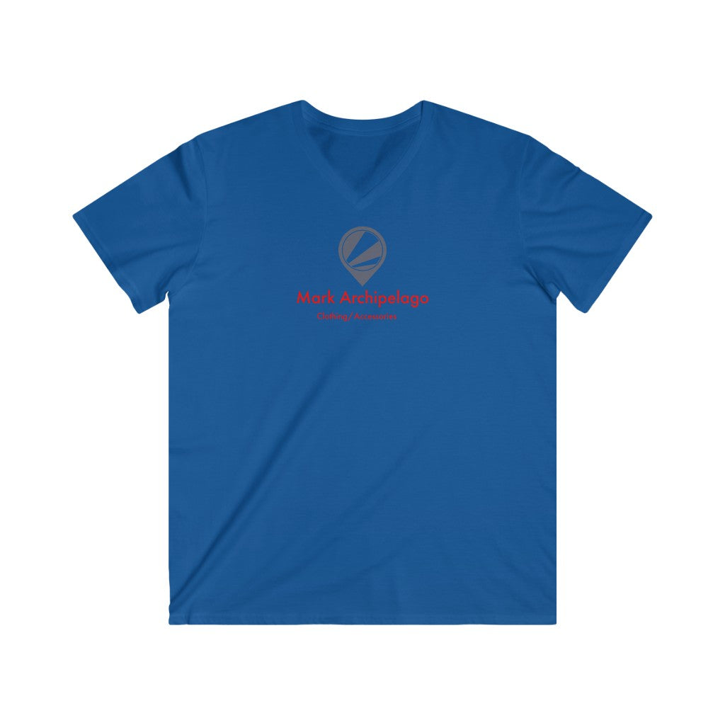 Unisex Fitted V-Neck Short Sleeve Tee
