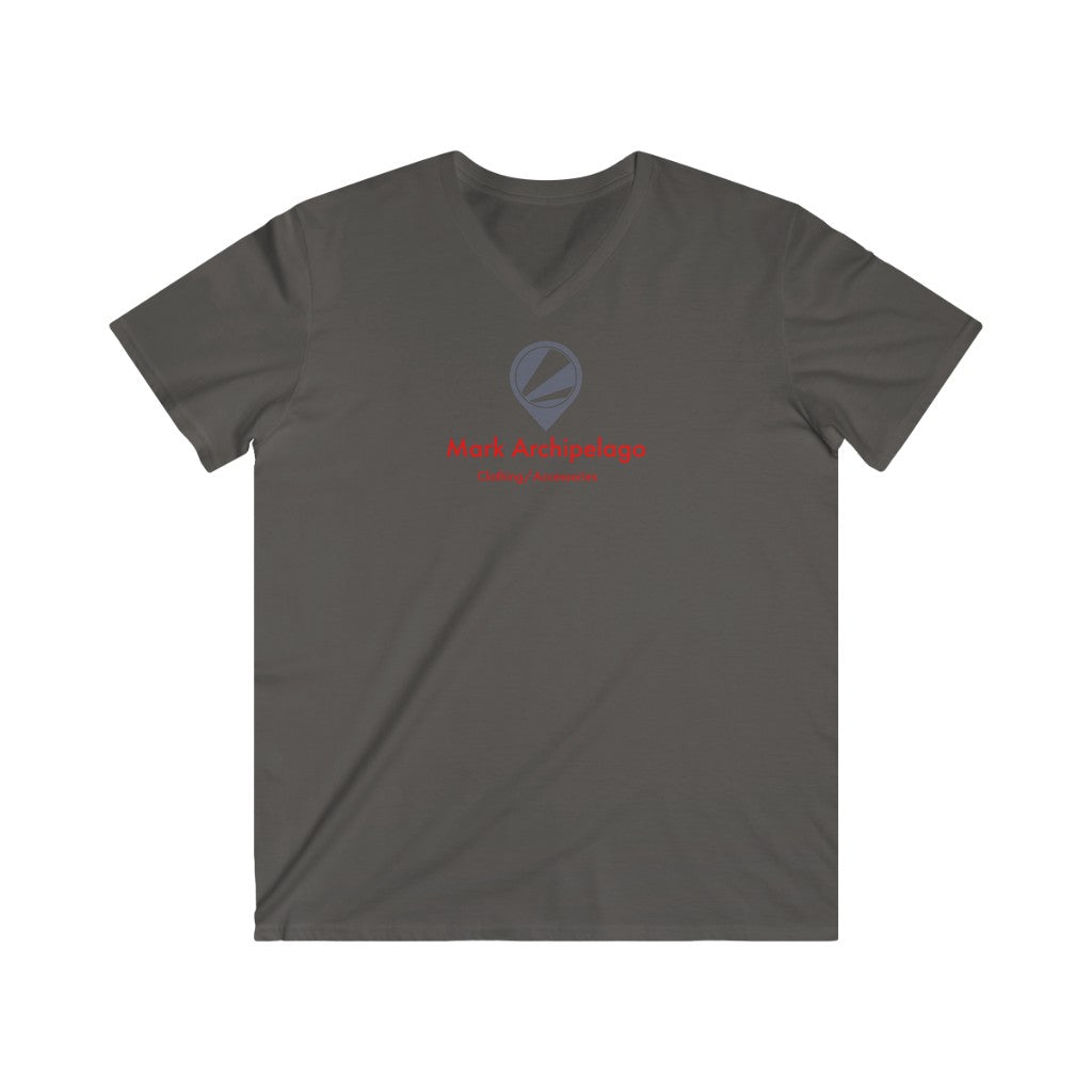 Unisex Fitted V-Neck Short Sleeve Tee